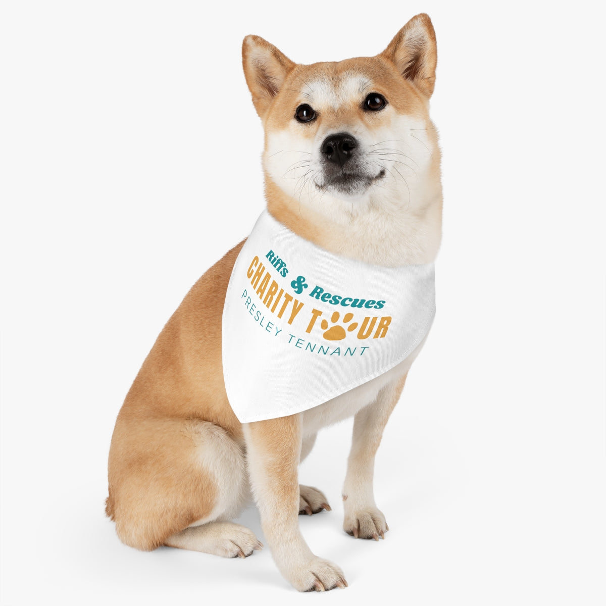 Riffs & Rescues Bandana Collar